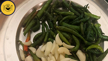 How To Make Maharashtrian Mirchi Thecha Or Green Chilli Chutney